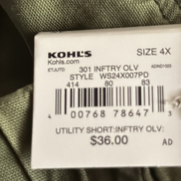 Sonoma 4X Shorts (NWT) - Picture 7 of 7